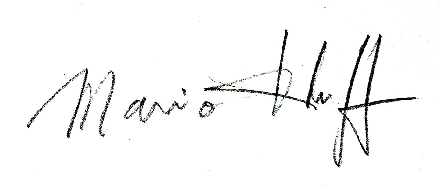 Signature of Mario Kleff