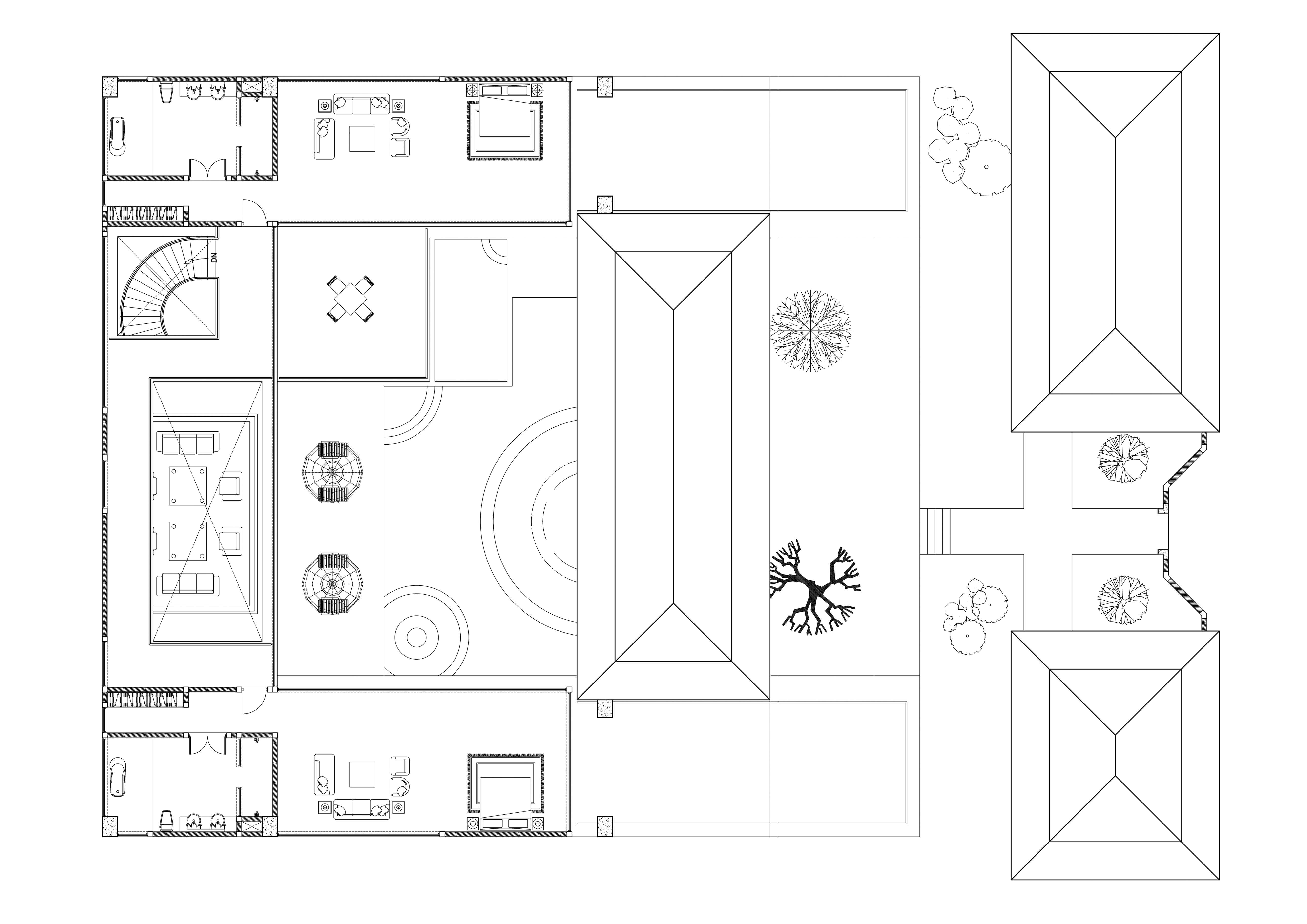 Sundiego Resort Villa Pattaya 2nd Floor Plan XL