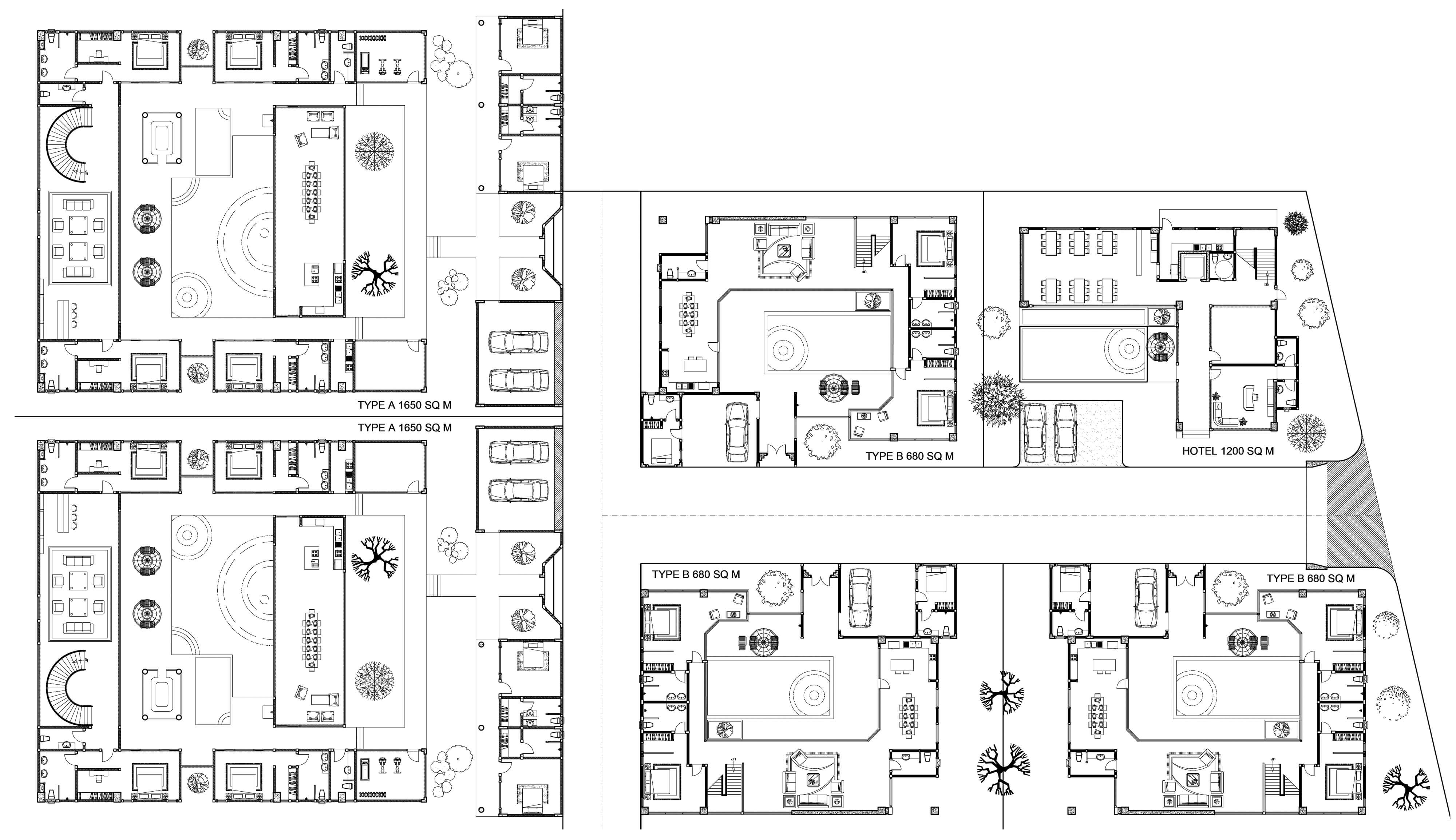 Sundiego Resort Villa Pattaya Master Plan